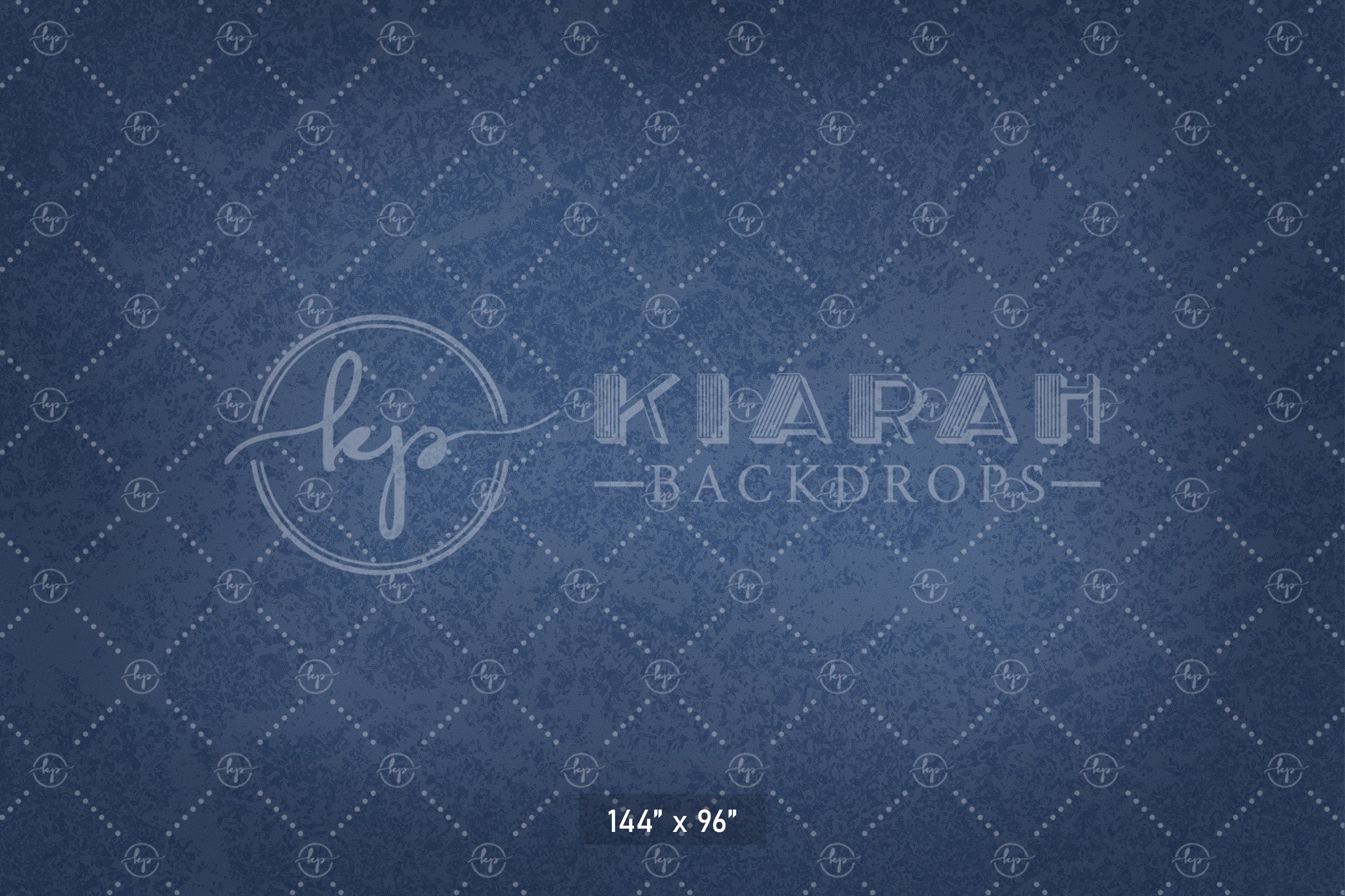 Midnight Indigo Textured Canvas