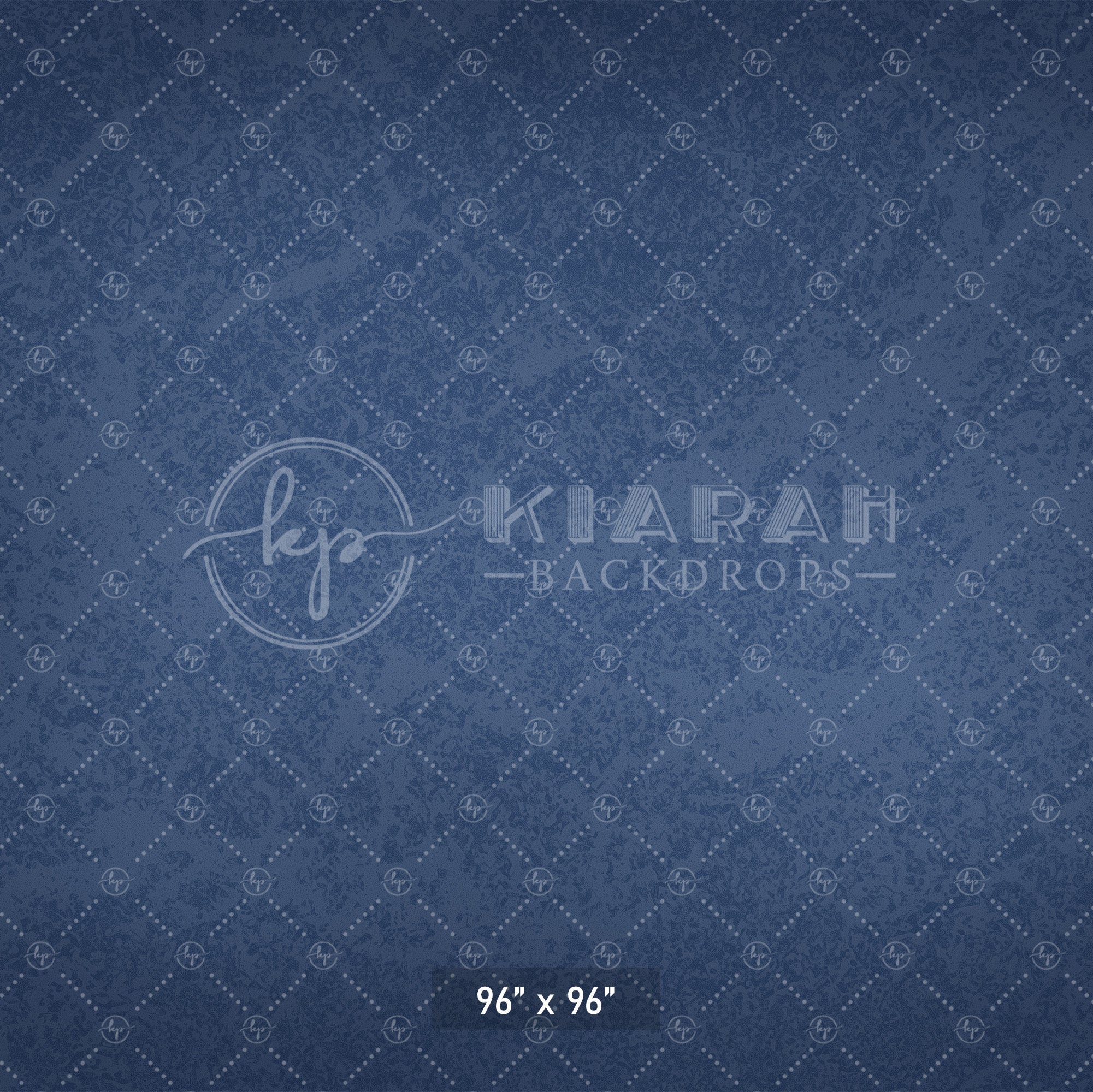 Midnight Indigo Textured Canvas