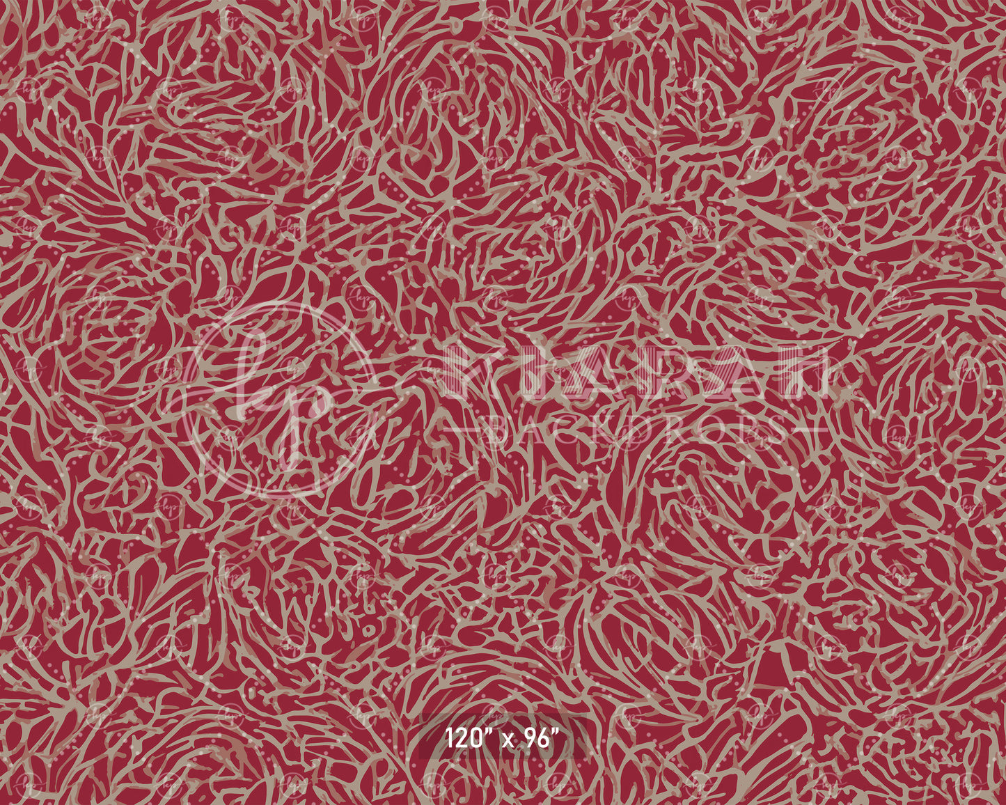 Abstract Red Coral