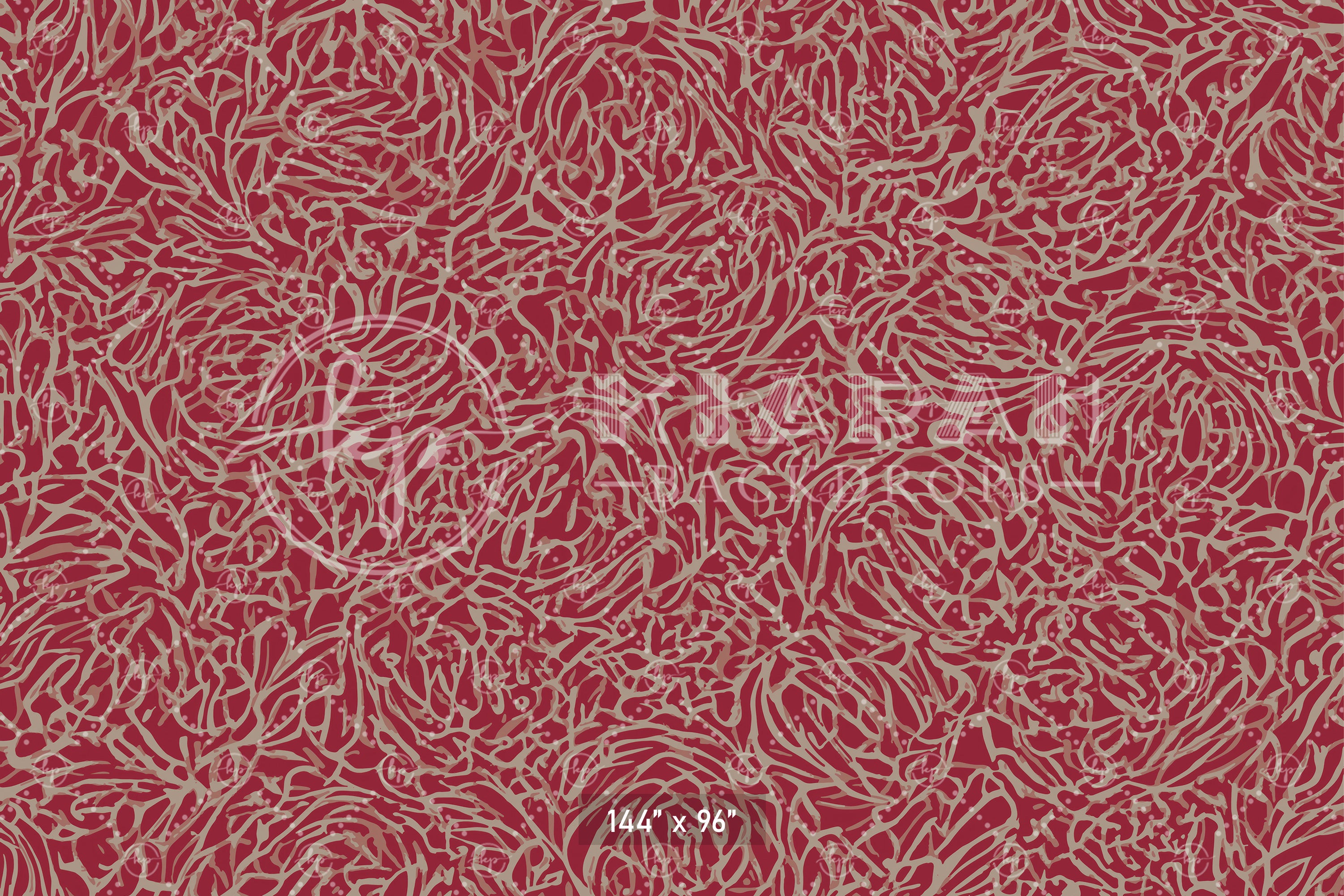 Abstract Red Coral