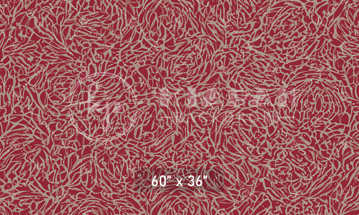 Abstract Red Coral