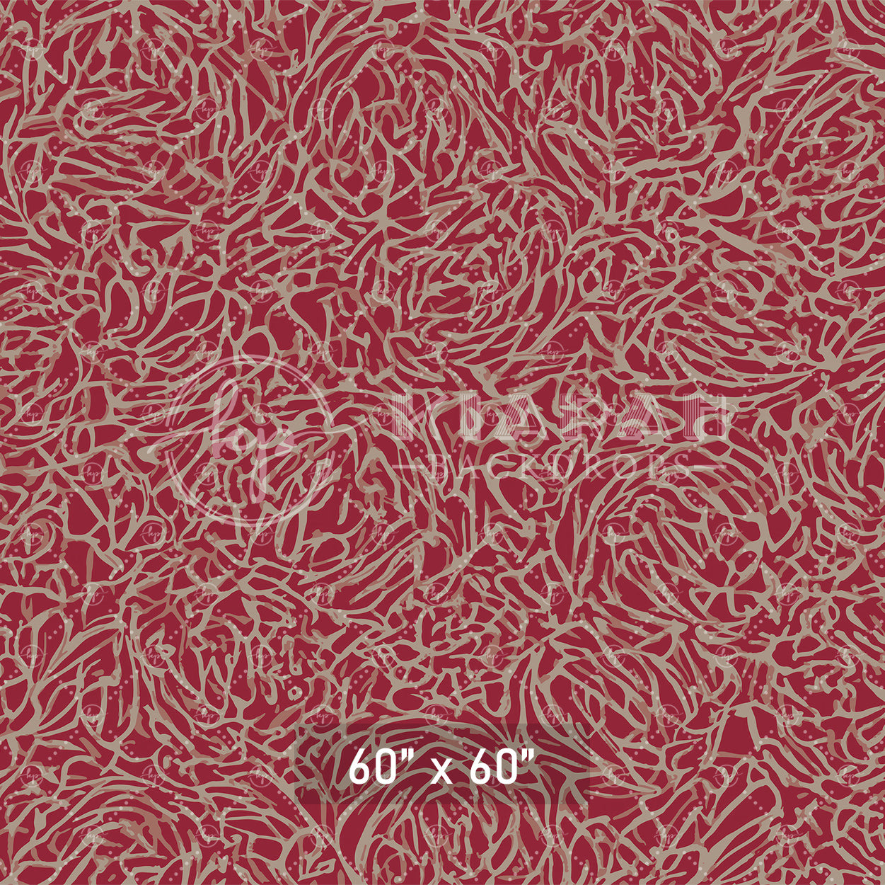 Abstract Red Coral