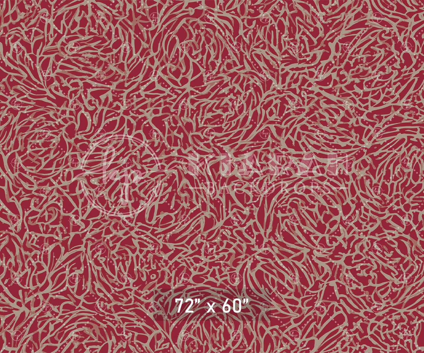 Abstract Red Coral