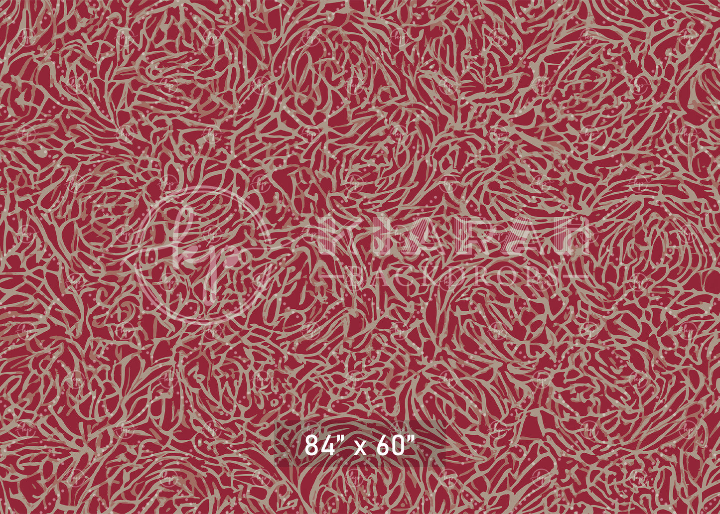 Abstract Red Coral