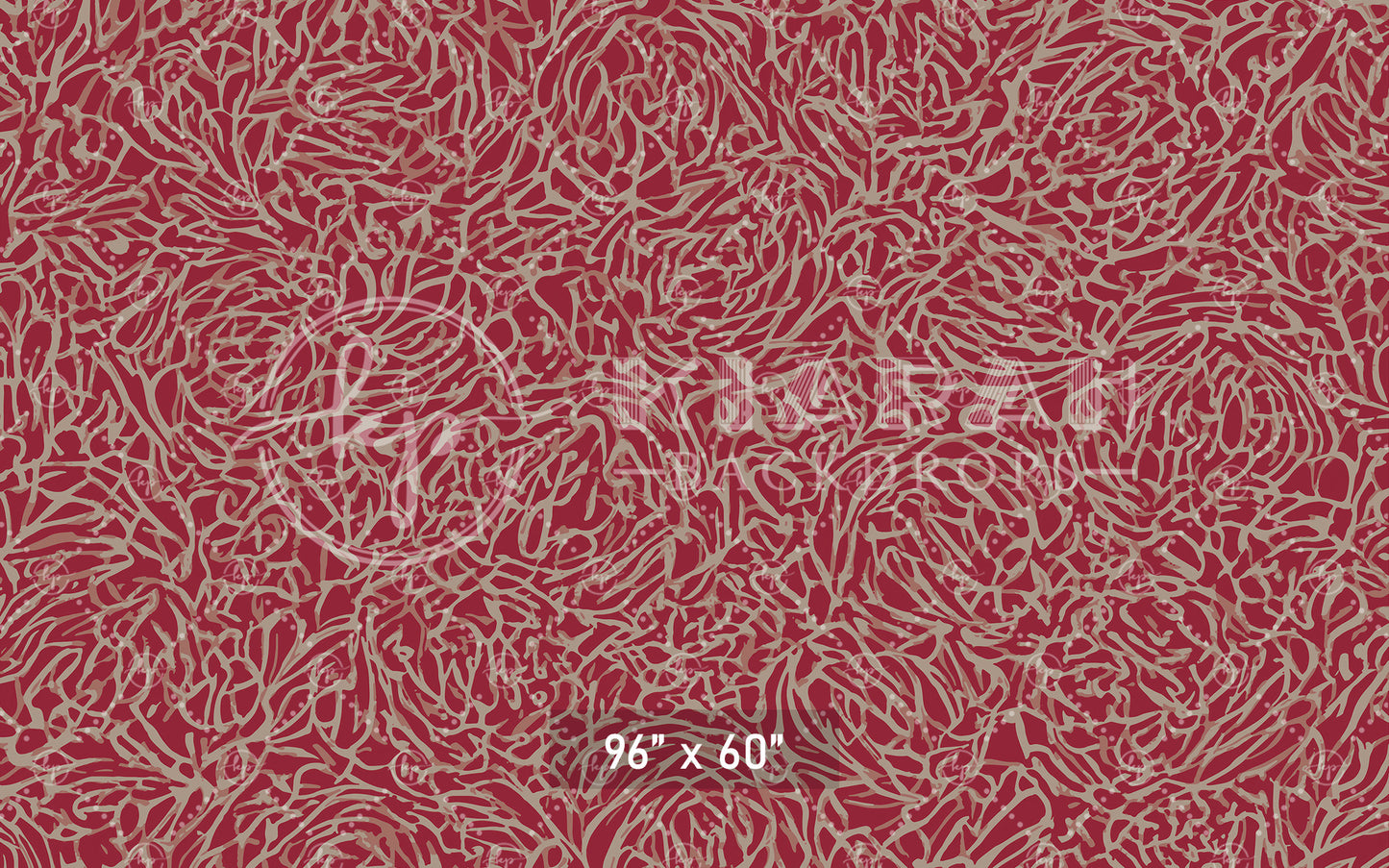 Abstract Red Coral