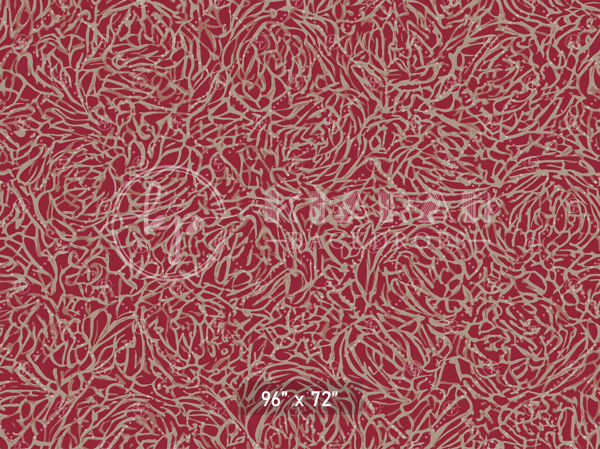 Abstract Red Coral