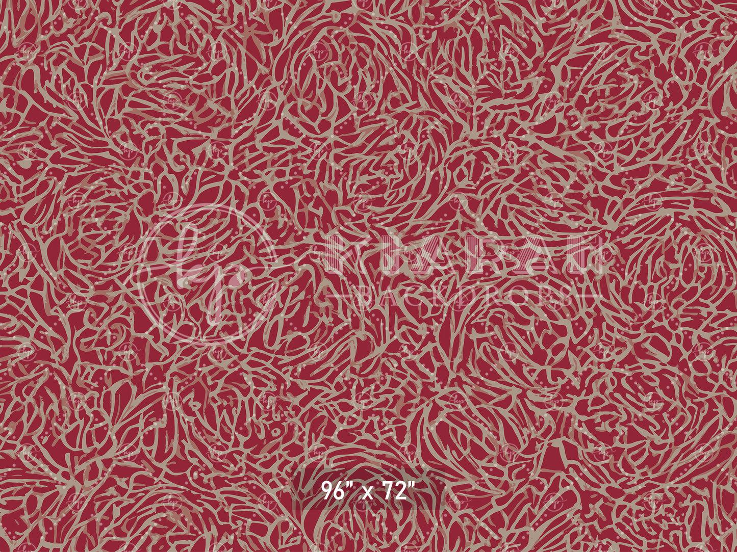 Abstract Red Coral