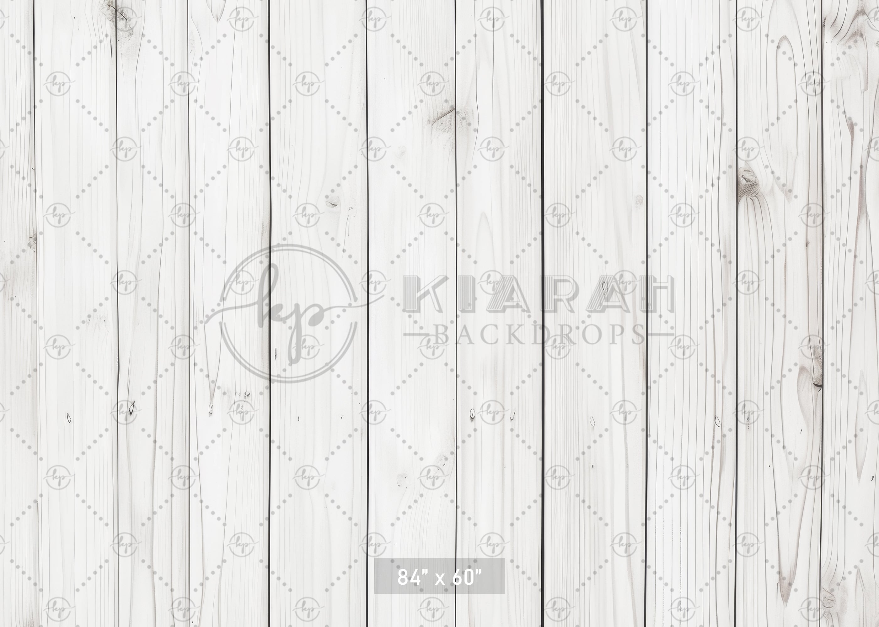 White Wood Rubber Floor Mat