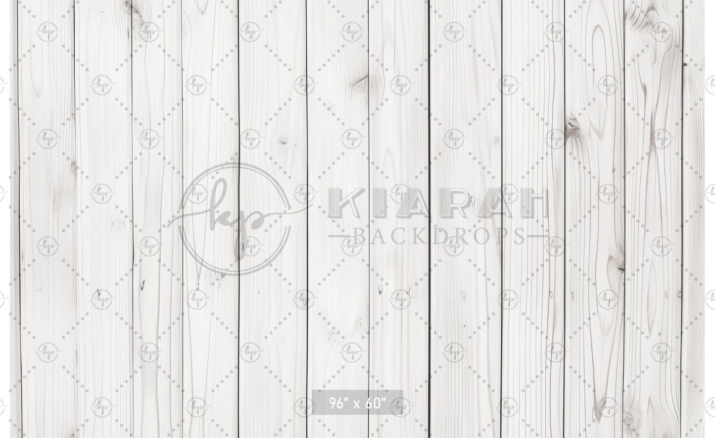 White Wood Rubber Floor Mat