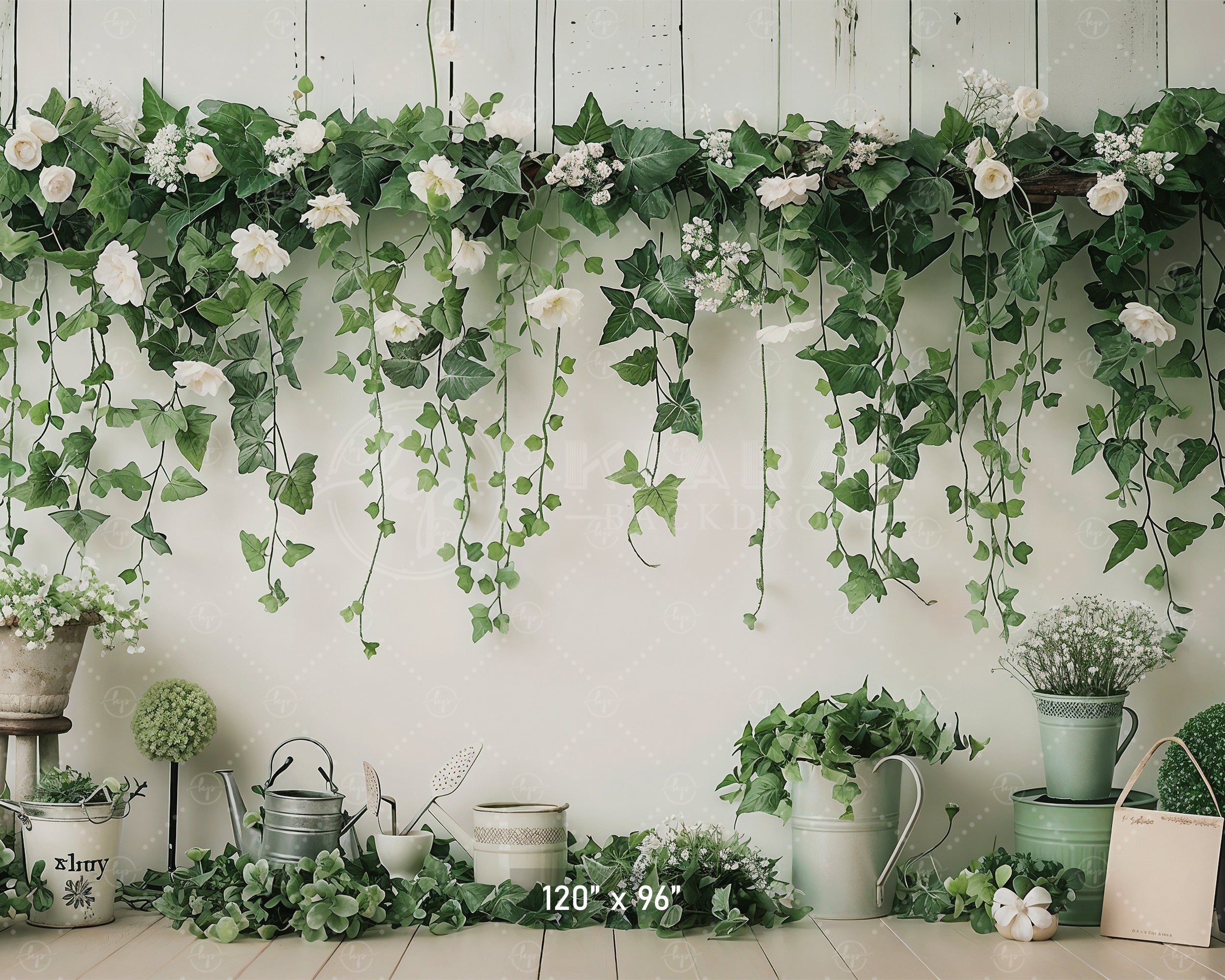 Enchanted Garden Backdrop