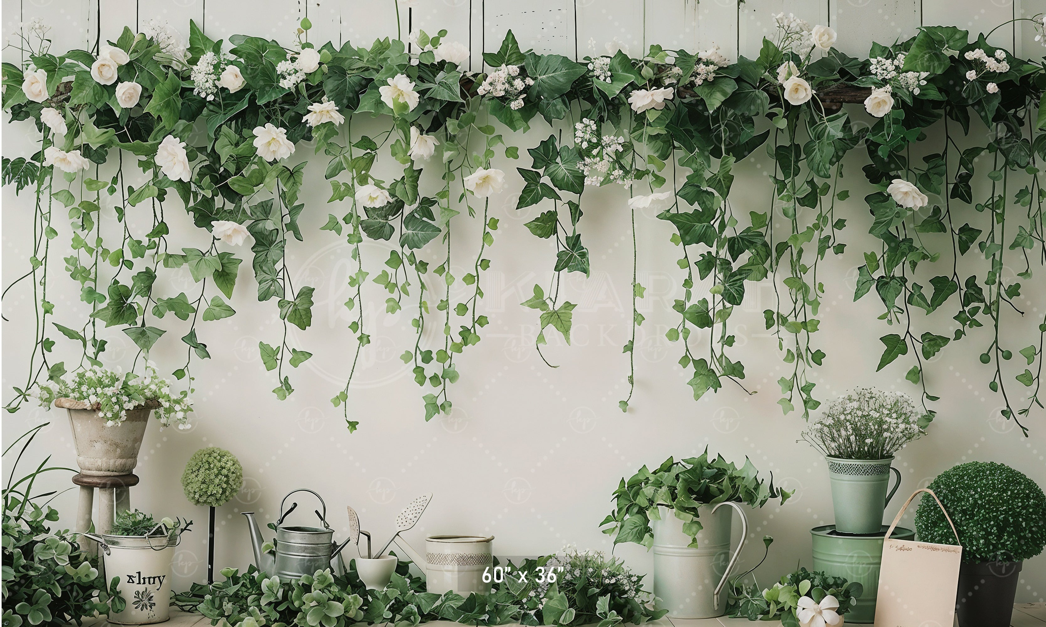Enchanted Garden Backdrop