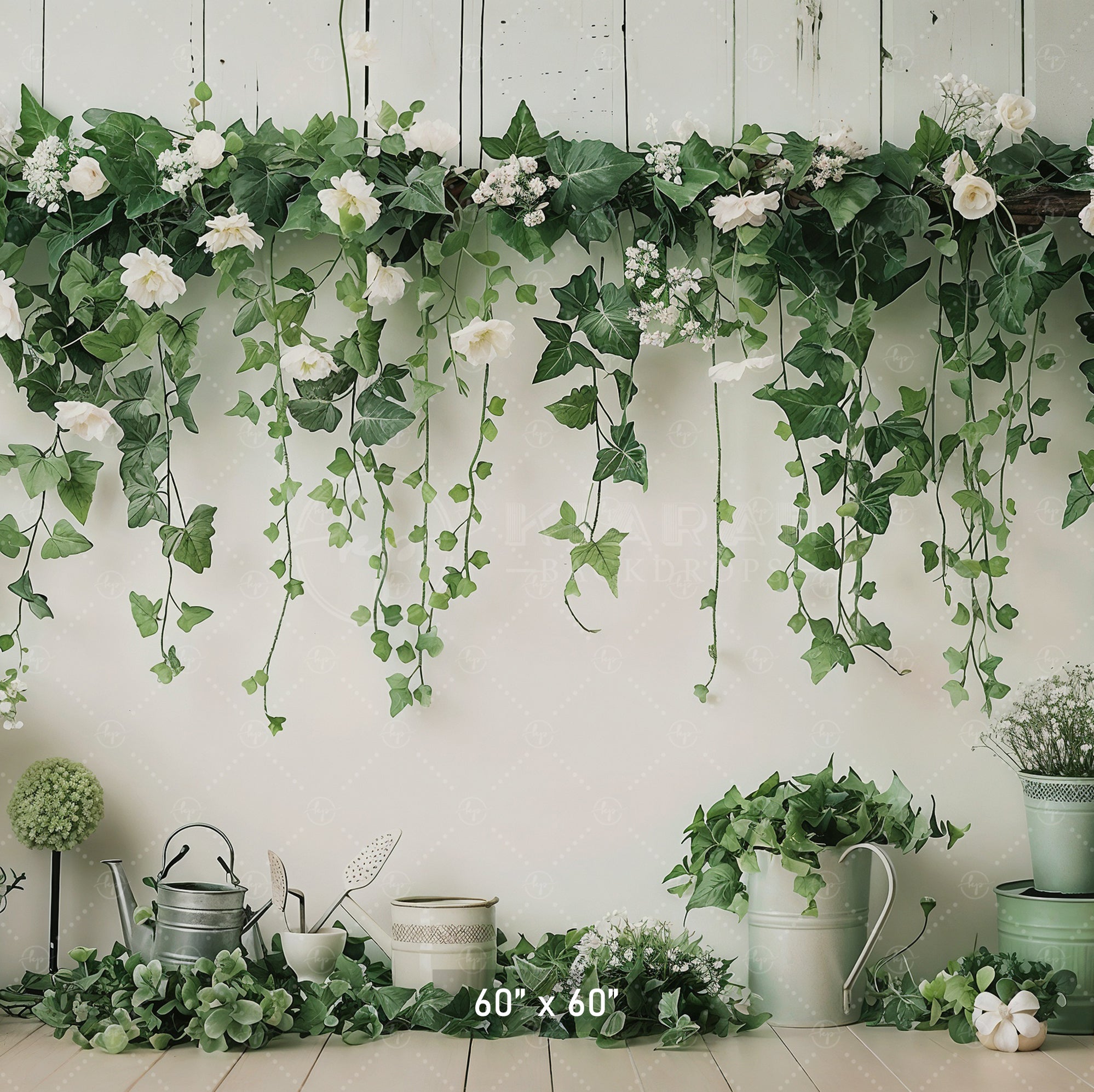 Enchanted Garden Backdrop