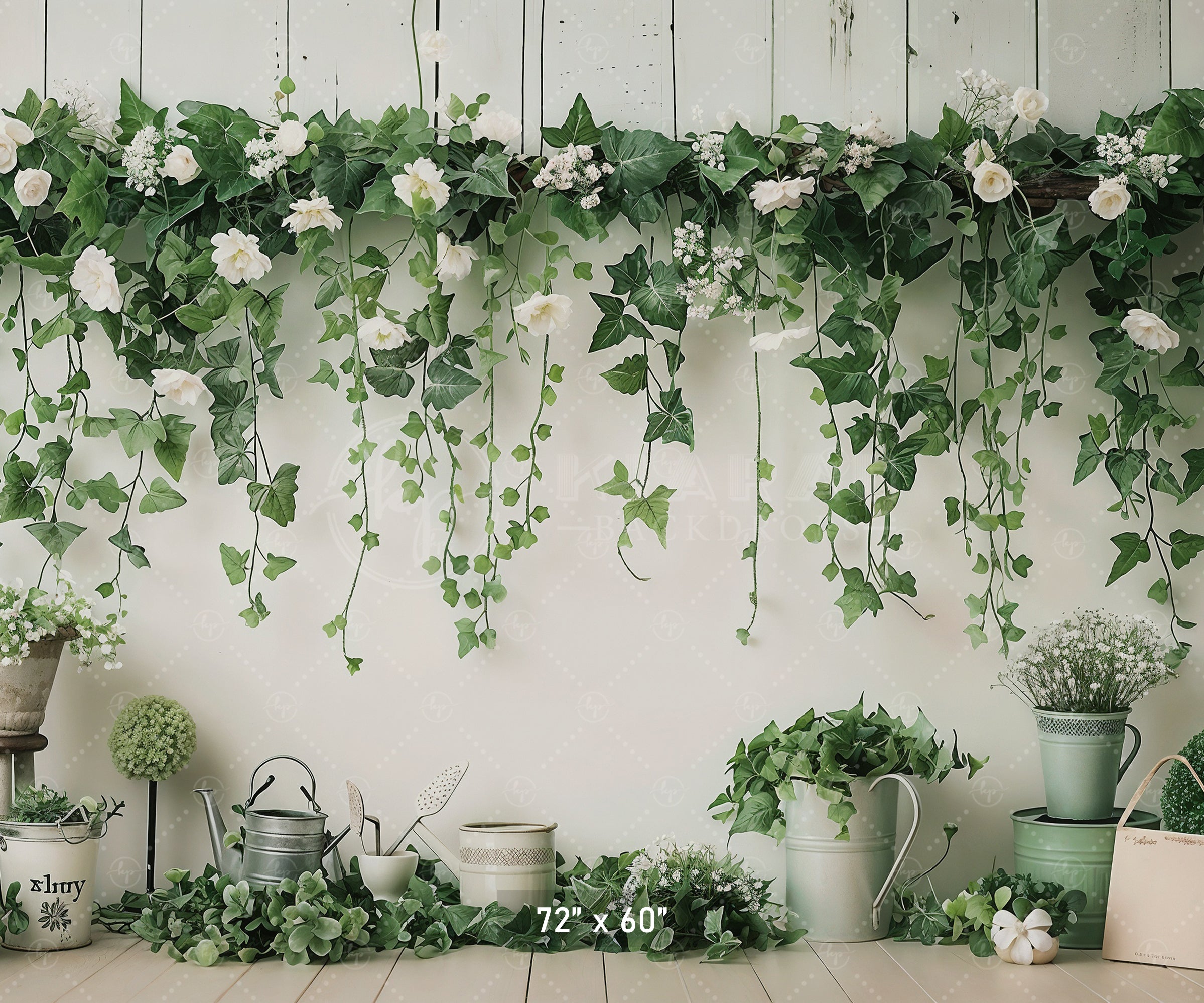 Enchanted Garden Backdrop