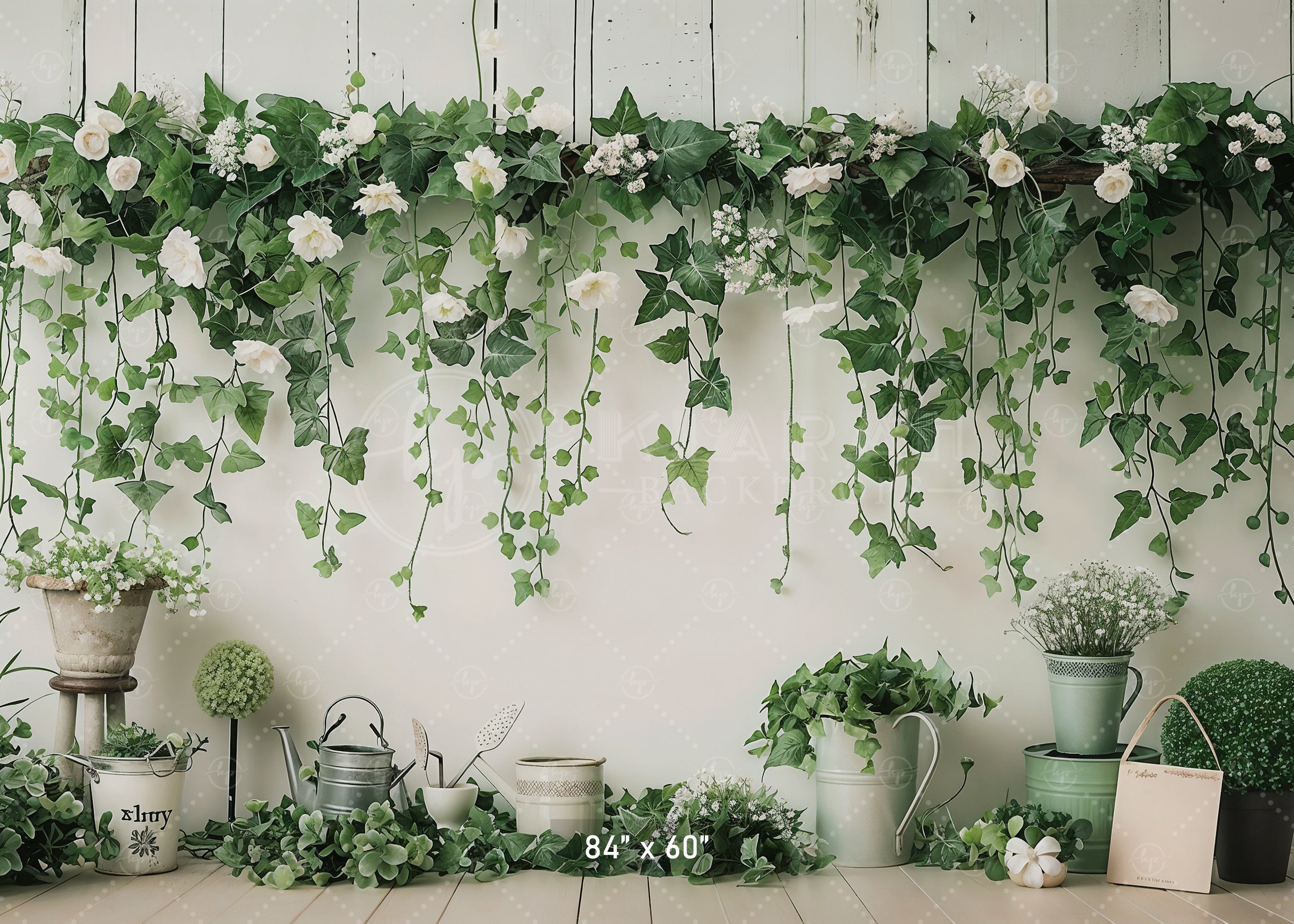 Enchanted Garden Backdrop