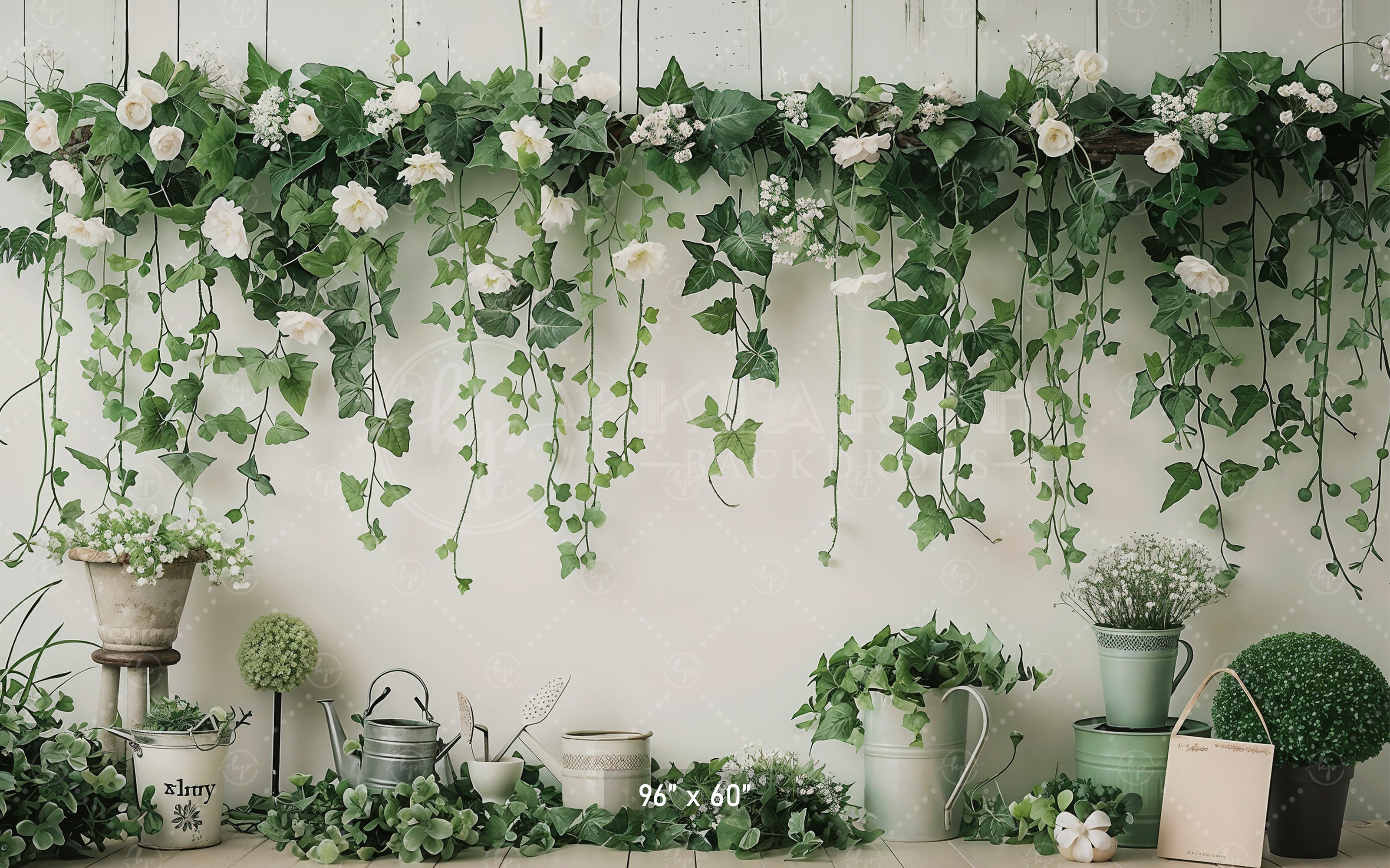 Enchanted Garden Backdrop