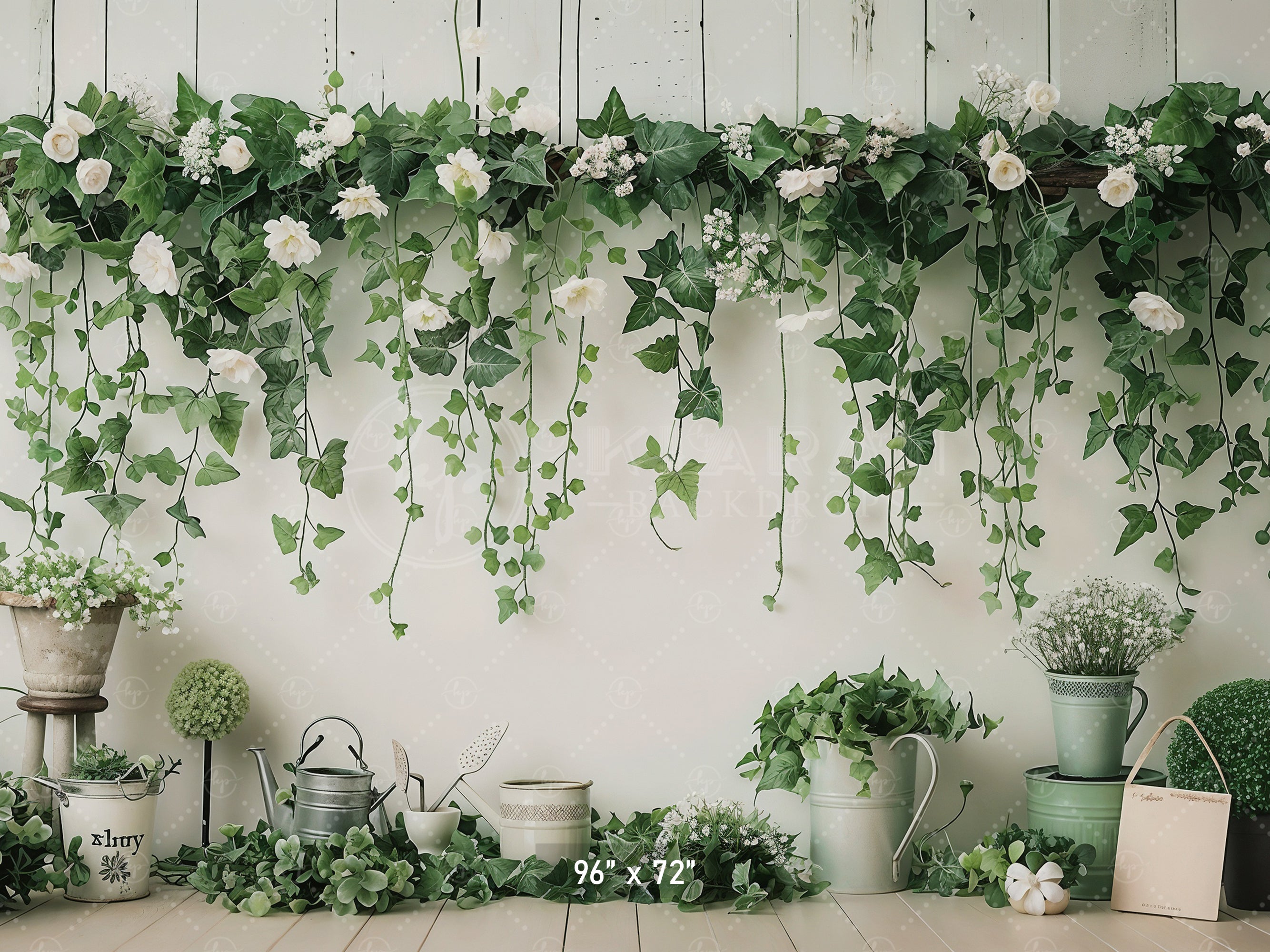 Enchanted Garden Backdrop