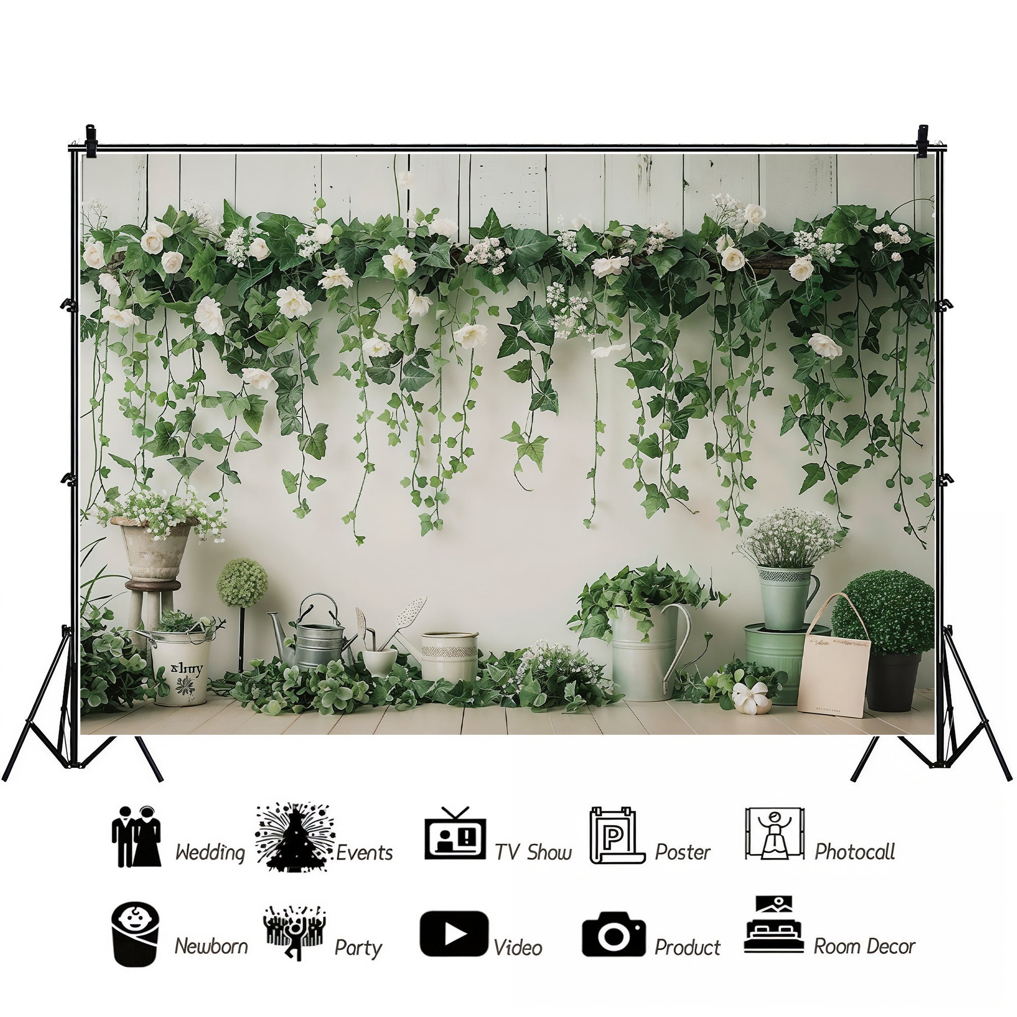 Enchanted Garden Backdrop
