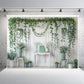 Greenery Floral Wall Backdrop