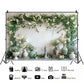 Elegant Floral Vase Arrangement Backdrop