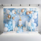 Outer Space Balloon Rocket Adventure Backdrop