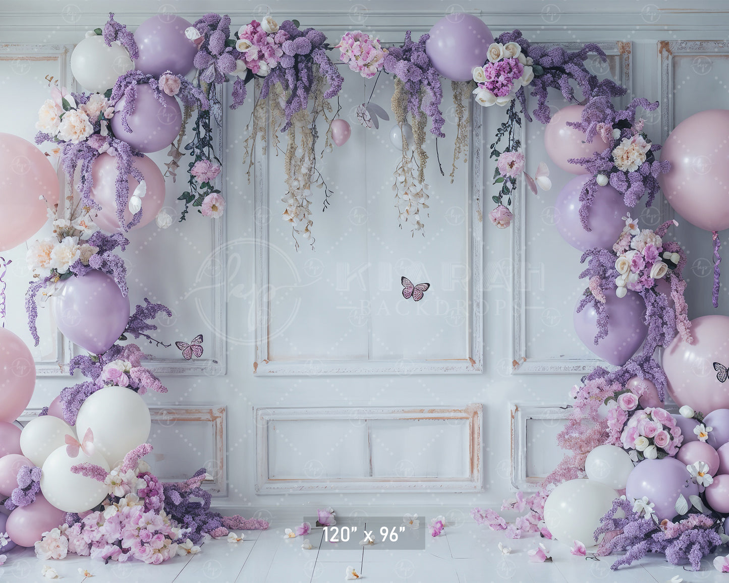 Pastel Floral Dream Backdrop