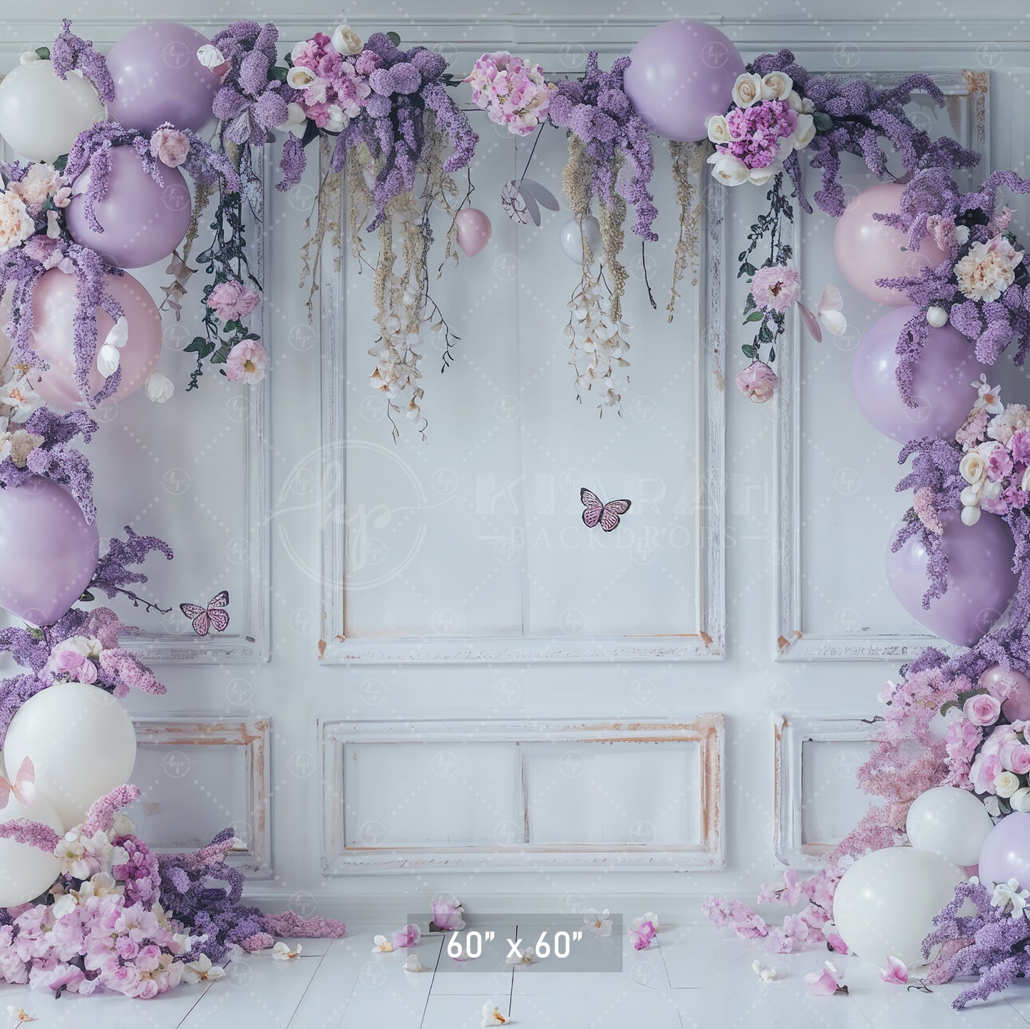 Pastel Floral Dream Backdrop