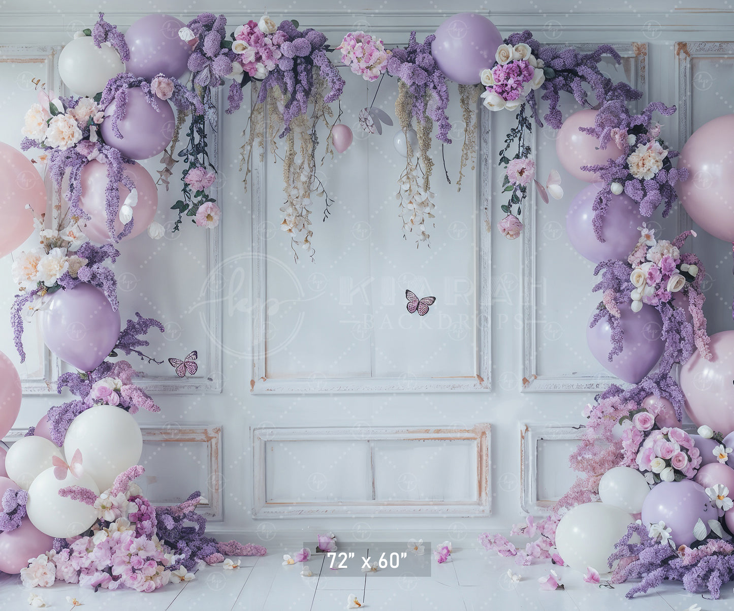 Pastel Floral Dream Backdrop