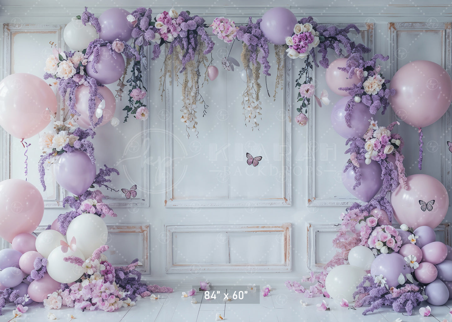 Pastel Floral Dream Backdrop