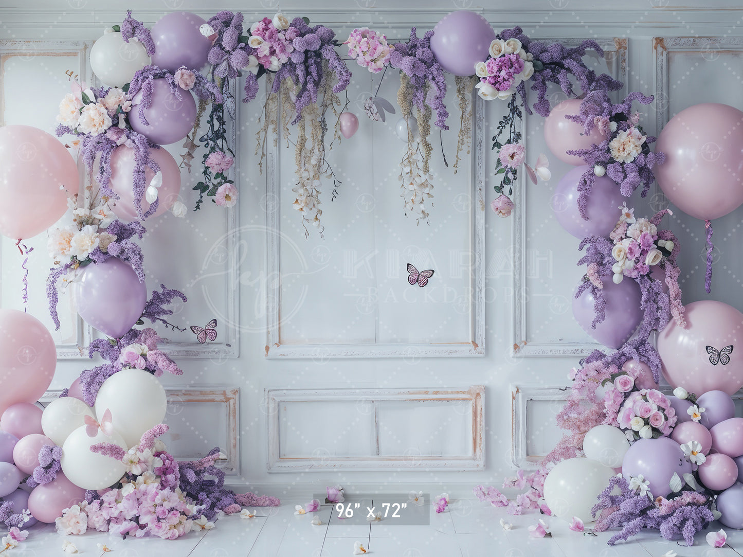 Pastel Floral Dream Backdrop