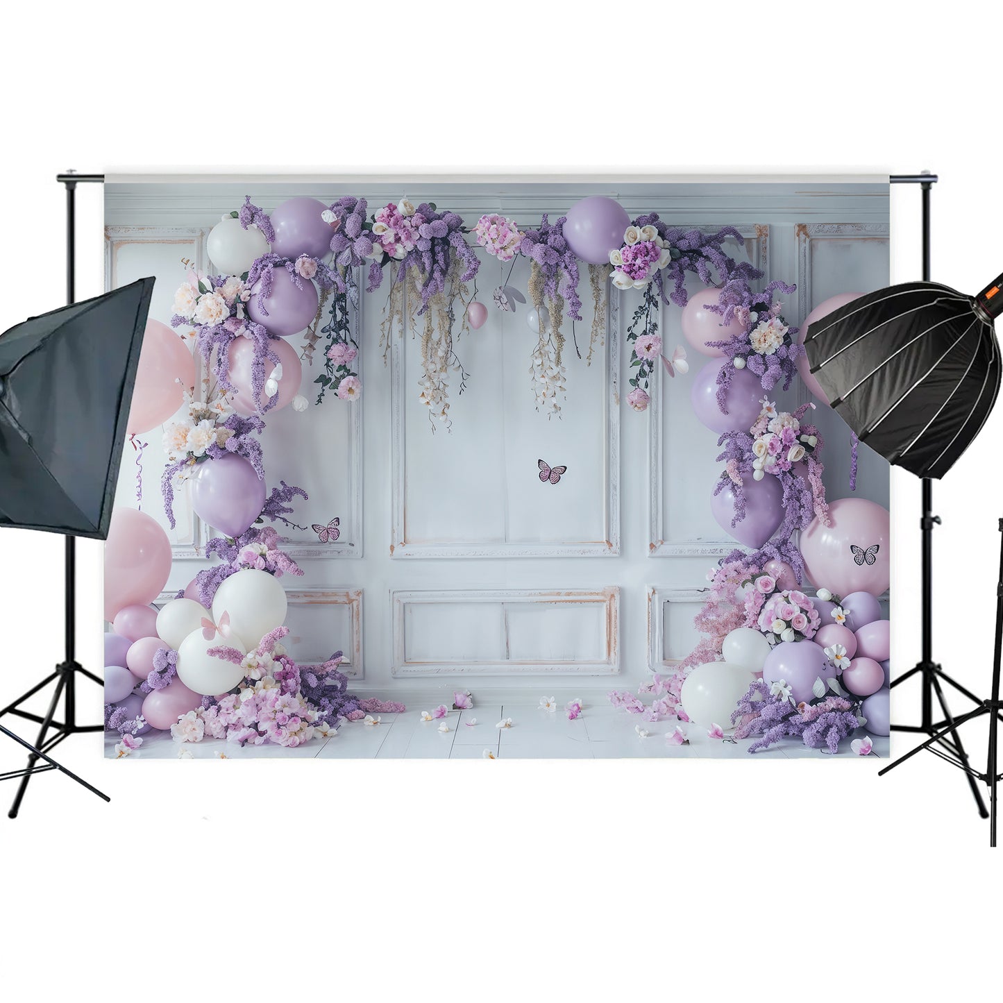 Pastel Floral Dream Backdrop