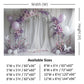 Lilac Fairyland Floral Backdrop