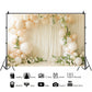 Elegant Ivory Romance Backdrop