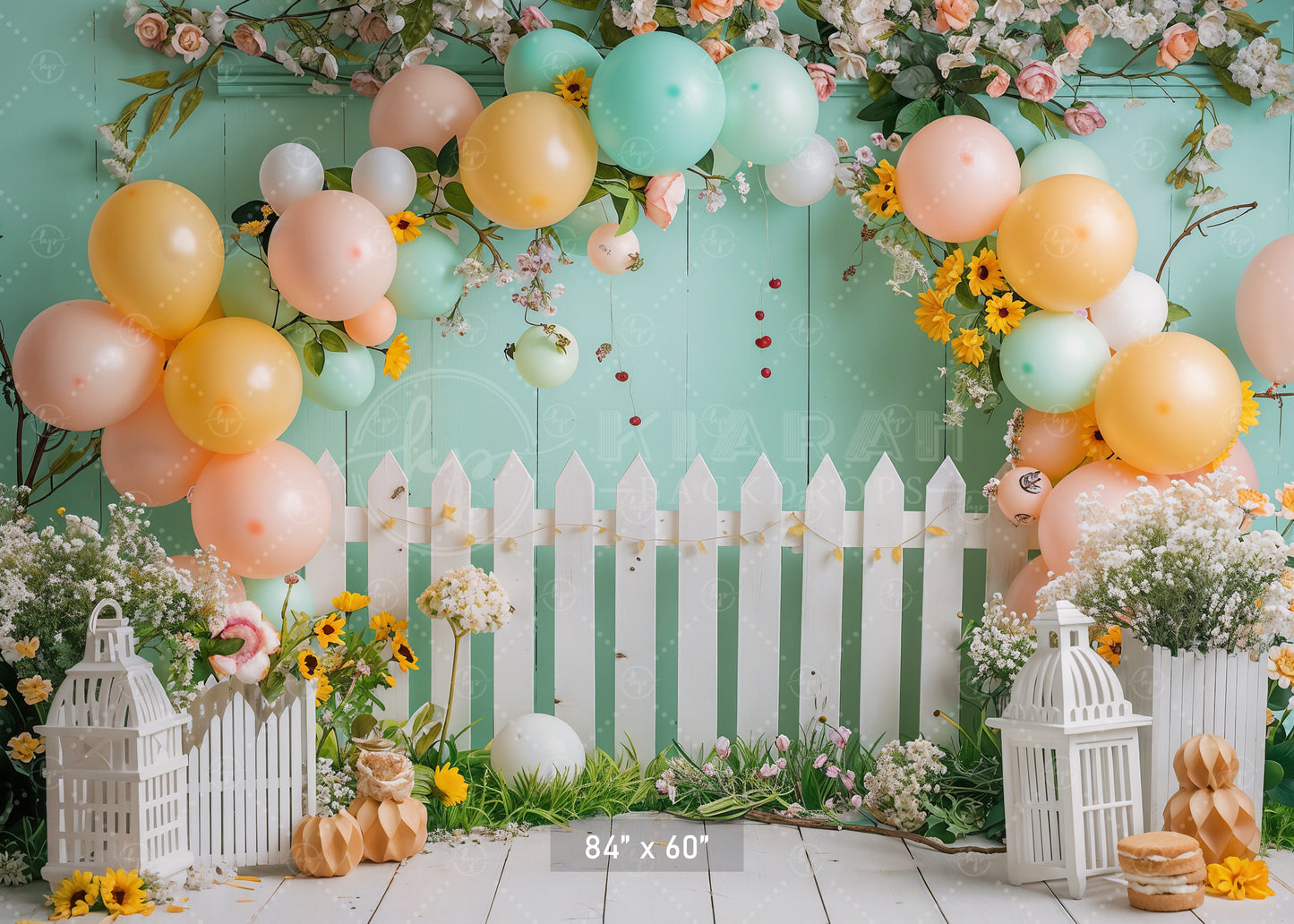 Garden Party Bliss Backdrop