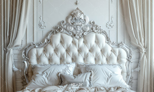 Regal Ivory Bedroom Backdrop