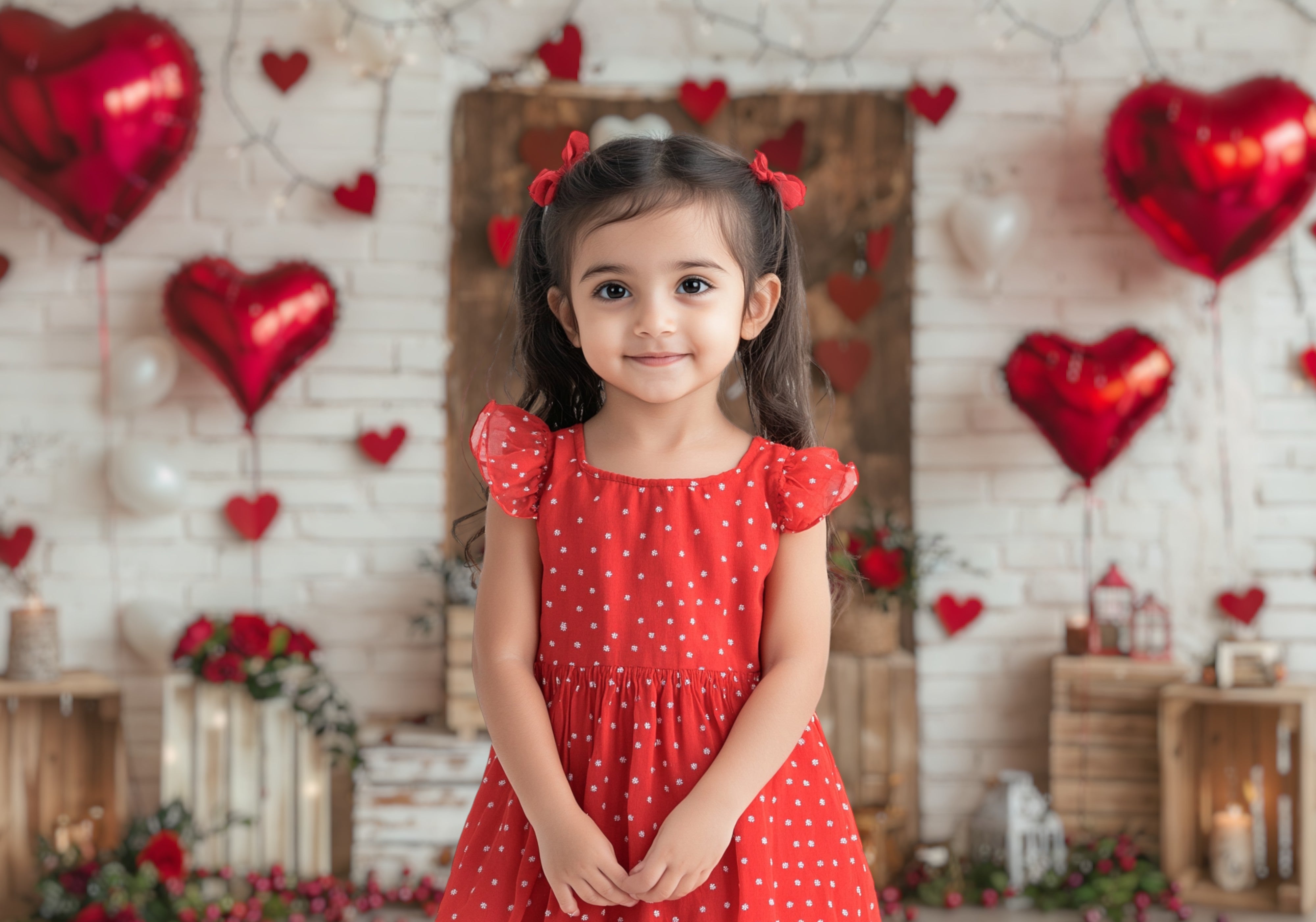 Heartfelt Romance Backdrop