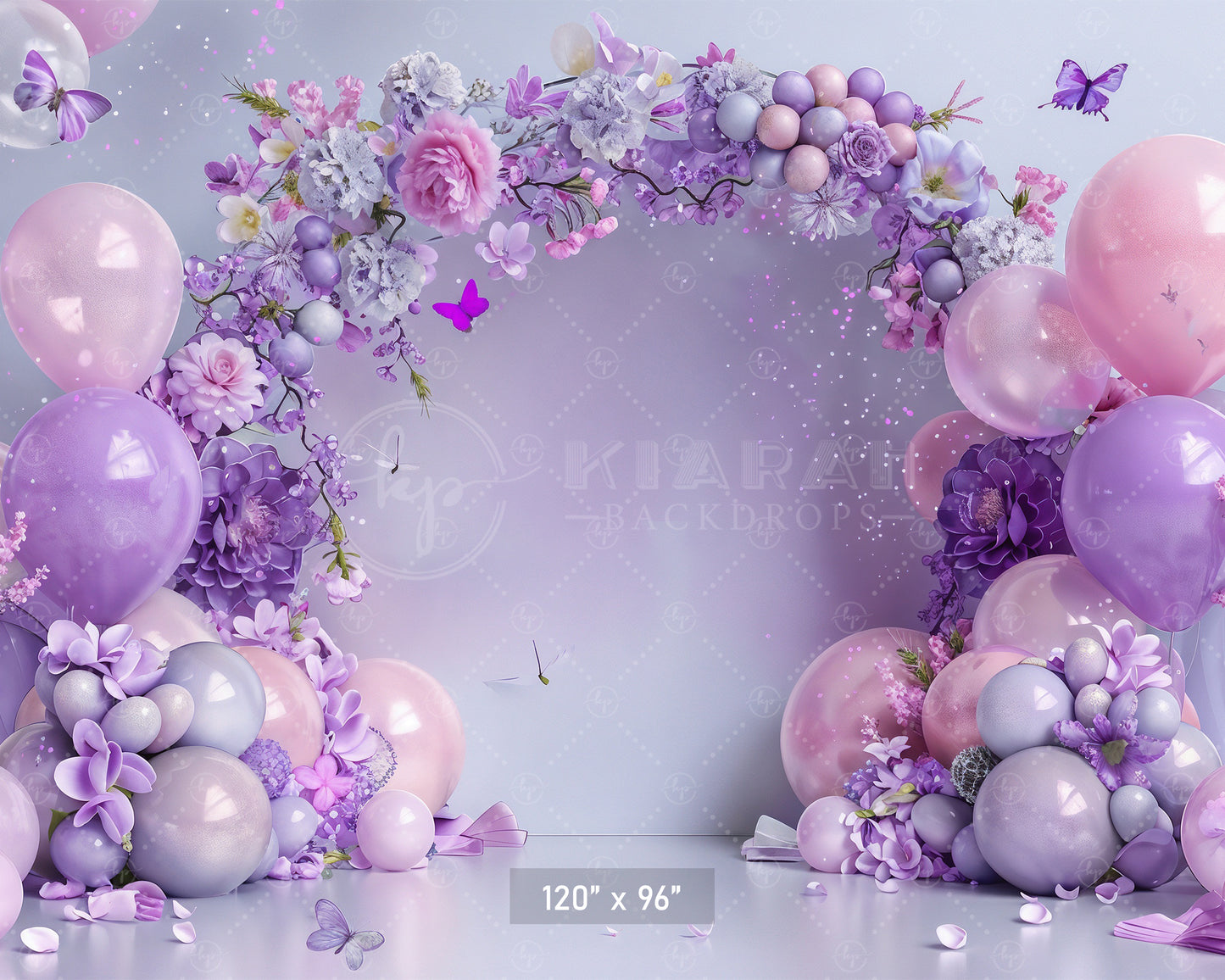 Enchanted Blossom Arch Backdrop