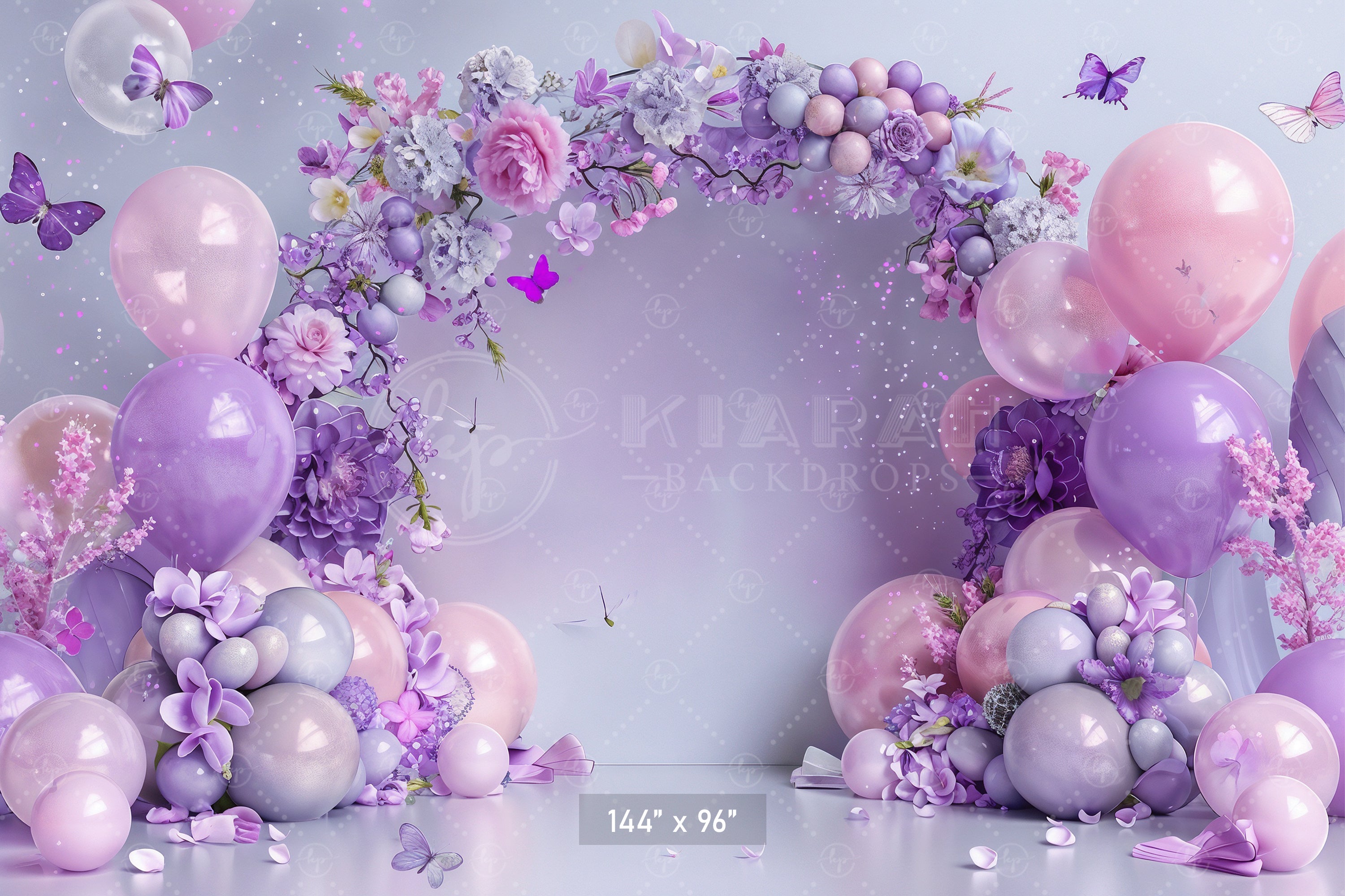 Enchanted Blossom Arch Backdrop