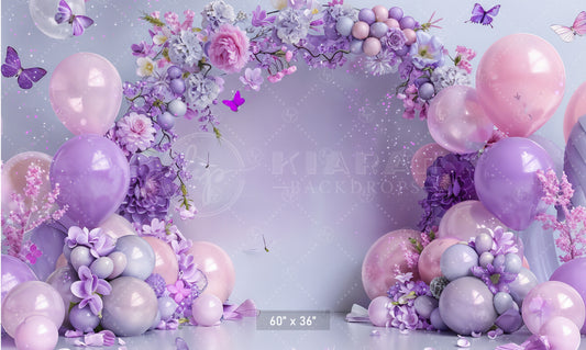 Enchanted Blossom Arch Backdrop