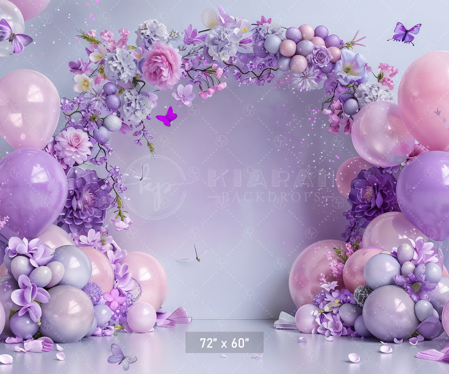 Enchanted Blossom Arch Backdrop