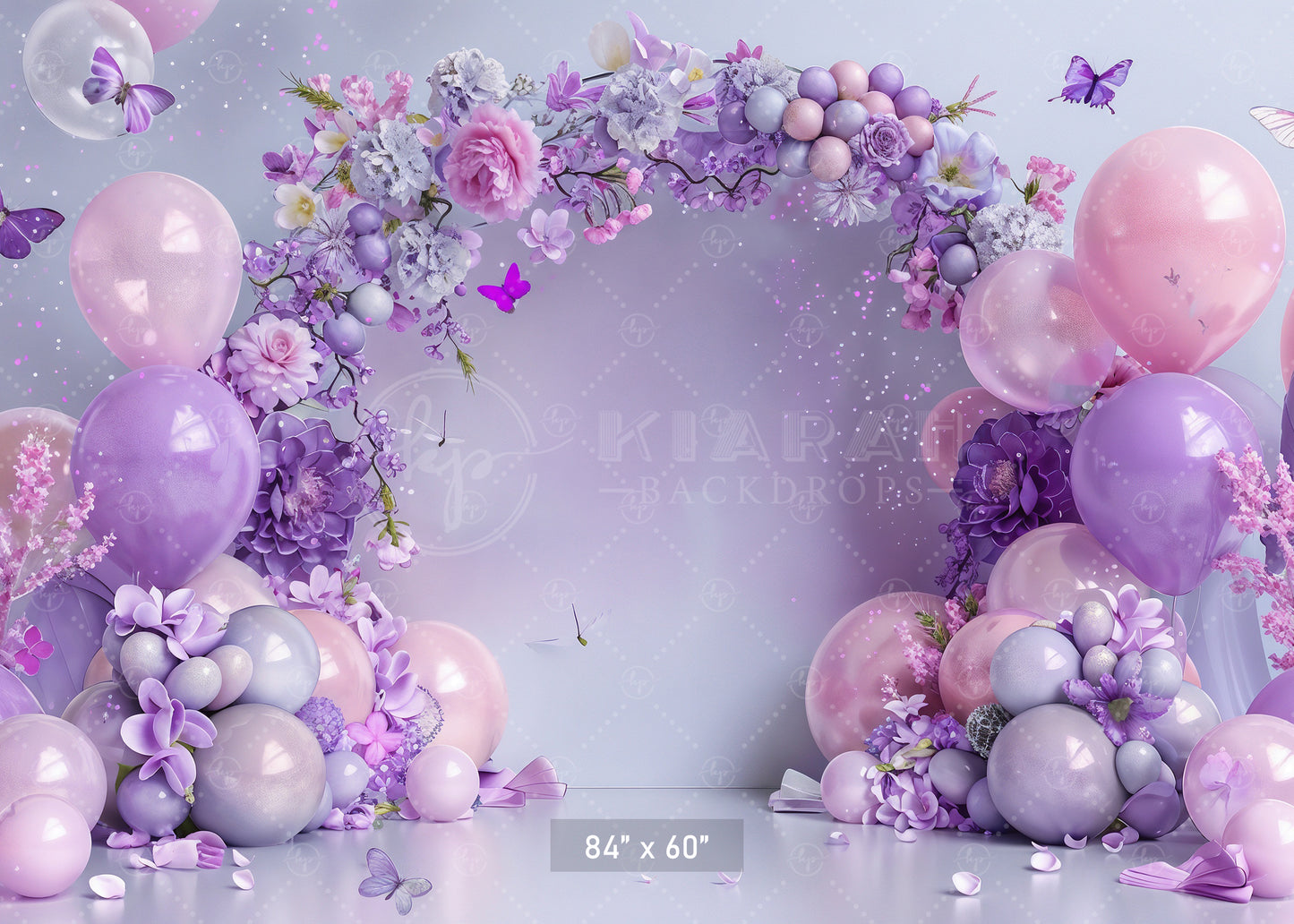 Enchanted Blossom Arch Backdrop