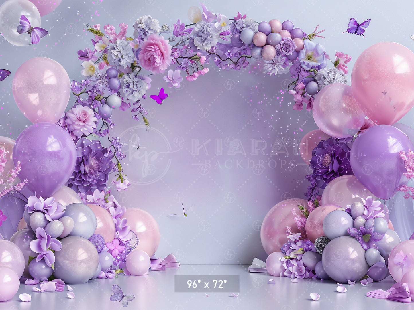 Enchanted Blossom Arch Backdrop