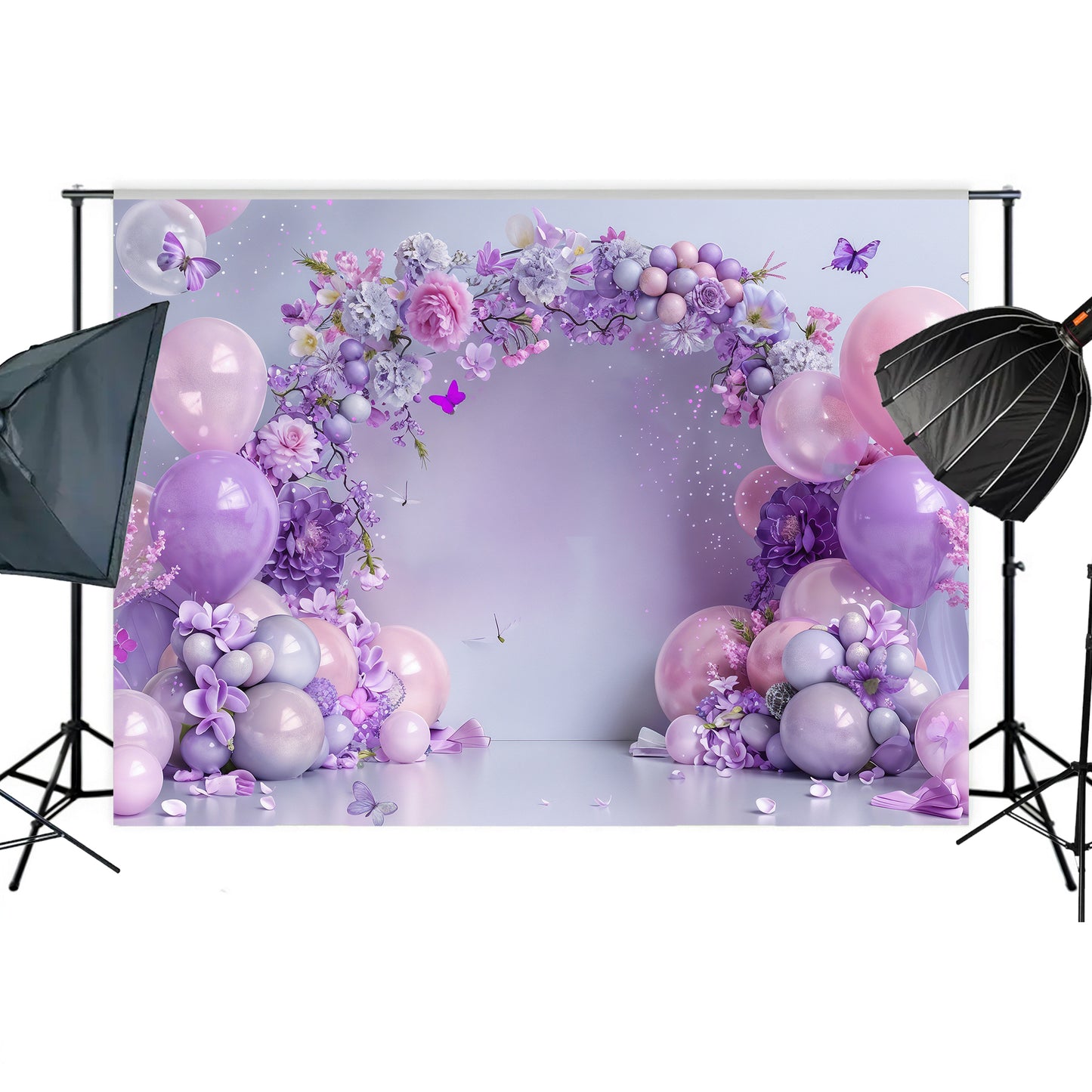 Enchanted Blossom Arch Backdrop