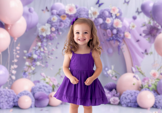 Lavender Dream Arch Backdrop