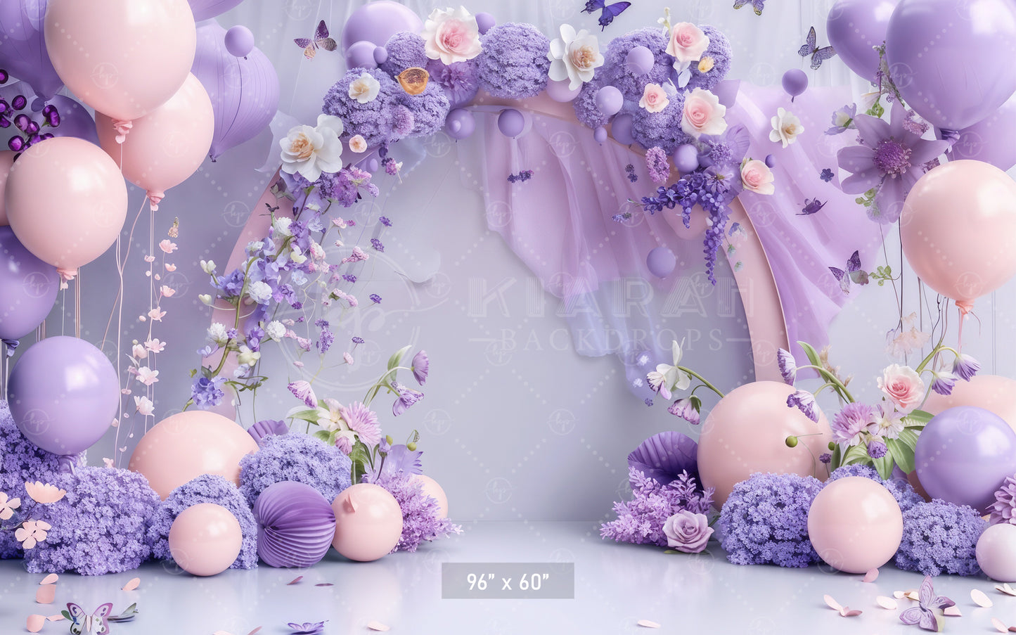 Lavender Dream Arch Backdrop