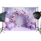 Pastel Butterfly Garden Backdrop