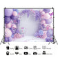 Lavender Butterfly Bliss Backdrop