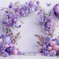 Serene Lavender Arch Backdrop