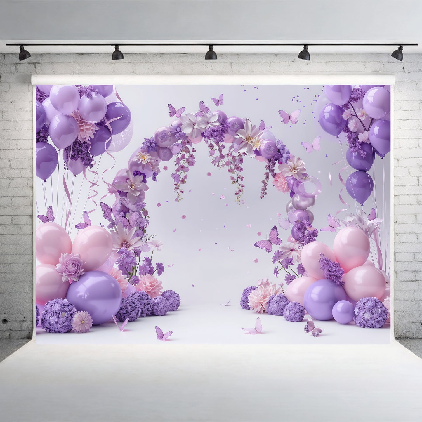 Whimsical Butterfly Arch Backdrop