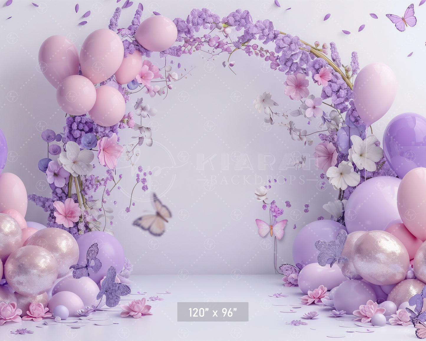 Pastel Blossom Arch Backdrop