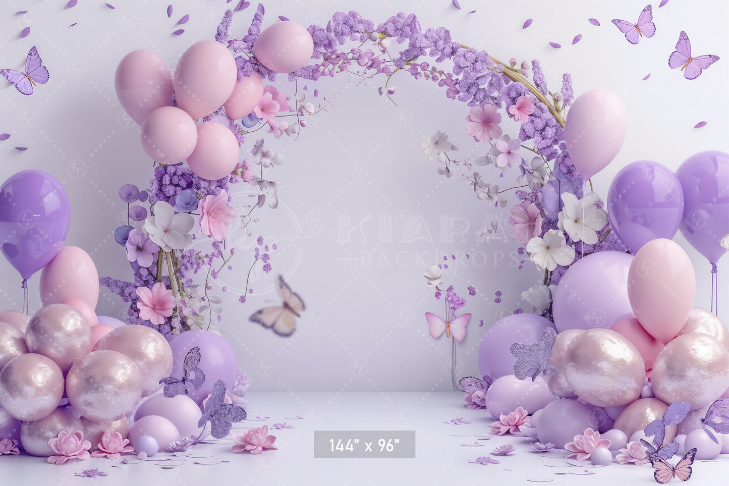 Pastel Blossom Arch Backdrop